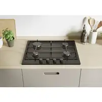 Candy Idea CHW6BRBB Negro Integrado 60 cm Encimera de gas 4 zona(s)