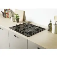 Candy Idea CHW6BRBB Negro Integrado 60 cm Encimera de gas 4 zona(s)