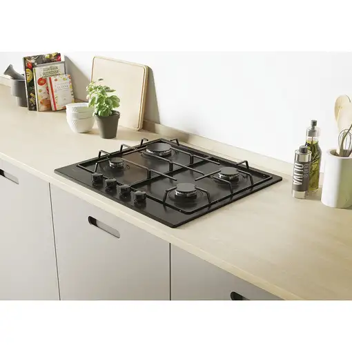 Candy Idea CHW6BRBB Negro Integrado 60 cm Encimera de gas 4 zona(s)