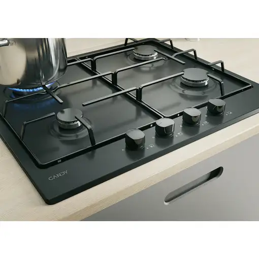 Candy Idea CHW6BRBB Negro Integrado 60 cm Encimera de gas 4 zona(s)