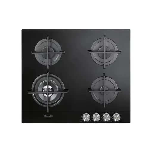 De’Longhi NSL 460 N hobs Negro Integrado 60 cm Encimera de gas 4 zona(s)