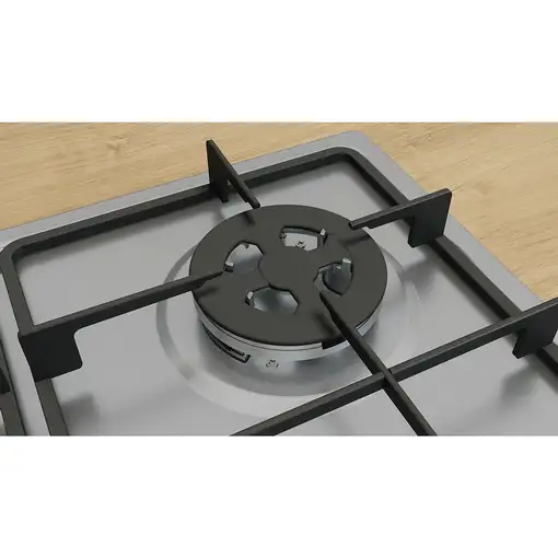 Bosch Serie 4 PGH6B5K60 hobs Acero inoxidable Integrado 60 cm Encimera de gas 4 zo