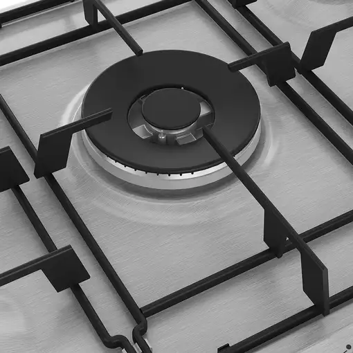 Beko HIAW75223SXE Acero inoxidable Integrado 75 cm Encimera de gas 5 zona(s)