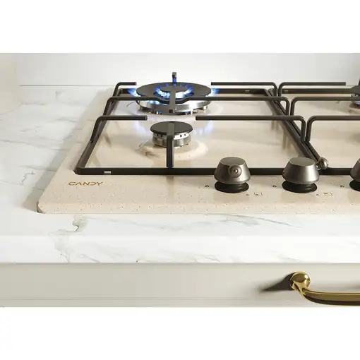 Candy Classic CHW6BRAV4WGT Avena Integrado 60 cm Encimera de gas 4 zona(s)