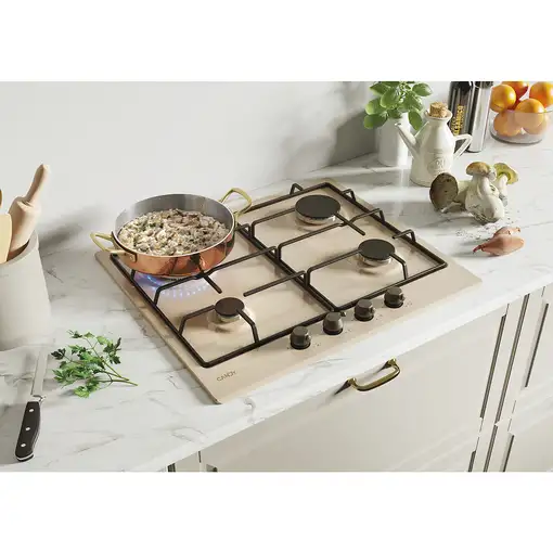 Candy Classic CHW6BRAV4WGT Avena Integrado 60 cm Encimera de gas 4 zona(s)