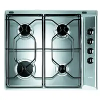 Indesit PAA 642 IX/I WE1 Acero inoxidable Integrado 58 cm Encimera de gas 4 zona(s
