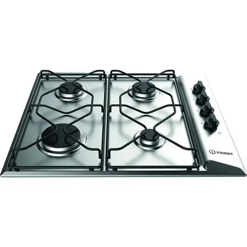 Indesit PAA 642 IX/I WE1 Acero inoxidable Integrado 58 cm Encimera de gas 4 zona(s