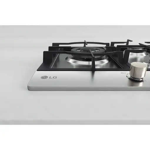 LG CBGZ3016S Acero inoxidable Integrado 75 cm Encimera de gas 5 zona(s)