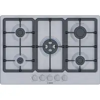 Bosch Serie 4 PGQ7B5K90 hobs Acero inoxidable Integrado 75 cm Encimera de gas 5 zo