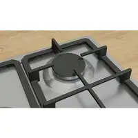Bosch Serie 4 PGQ7B5K90 hobs Acero inoxidable Integrado 75 cm Encimera de gas 5 zo