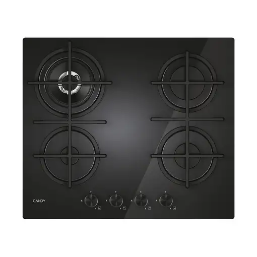 Candy Moderna CVG6BR4WTB Negro Integrado 60 cm Encimera de gas 4 zona(s)