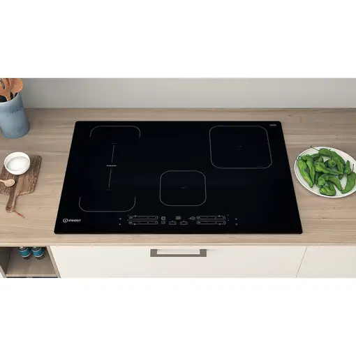 Indesit IB 21B77 NE Negro Integrado 77 cm Con placa de inducción 4 zona(s)