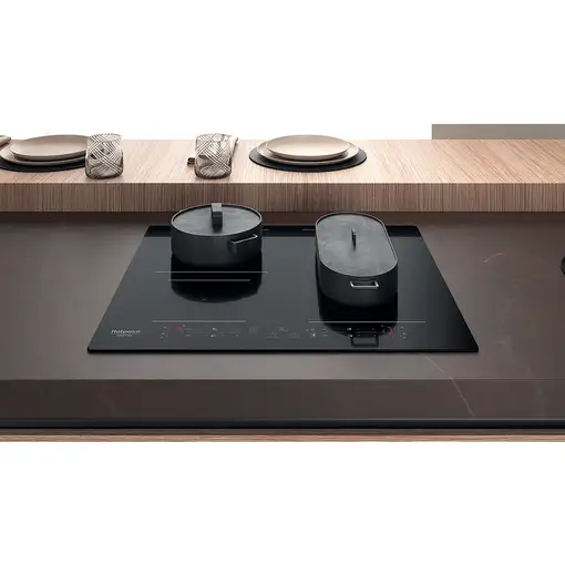 Hotpoint HB 4860B NE Negro Integrado 59 cm Con placa de inducción 4 zona(s)