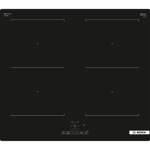 Bosch Serie 4 PVQ611BB6E hobs Negro Integrado 60 cm Con placa de inducción 4 zona(