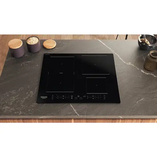 Hotpoint HB 4860C CPNE Negro Integrado 59 cm Con placa de inducción 4 zona(s)