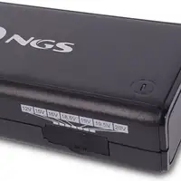 NGS Ban adaptador e inversor de corriente Interior 90 W Negro