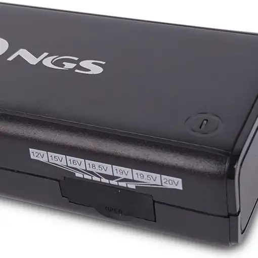 NGS Ban adaptador e inversor de corriente Interior 90 W Negro