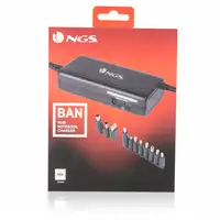 NGS Ban adaptador e inversor de corriente Interior 90 W Negro
