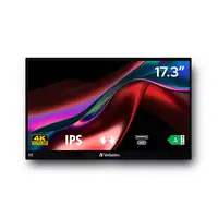 Verbatim 32239 pantalla para PC 43,9 cm (17.3'') 3840 x 2160 Pixeles 4K Ultra HD LC