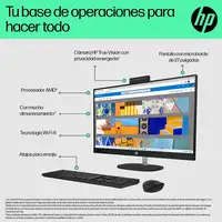 HP 27-cr0057ns AMD Ryzen™ 5 7520U 68,6 cm (27'') 1920 x 1080 Pixeles PC todo en uno