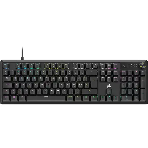 Corsair K70 CORE RGB teclado Juego USB QWERTY Italiano Negro