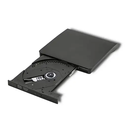 Qoltec 51857 unidad de disco óptico DVD-RW Negro