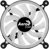 Aerocool SPECTRO12 Ventilador PC 12cm RGB Molex Silencioso Antivibración Negro