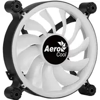 Aerocool SPECTRO12 Ventilador PC 12cm RGB Molex Silencioso Antivibración Negro