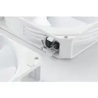 ABYSM Gaming Ventilador Arclight 2.0 Pack 3 en 1 Blanco, Iluminación ARGB y Capaci