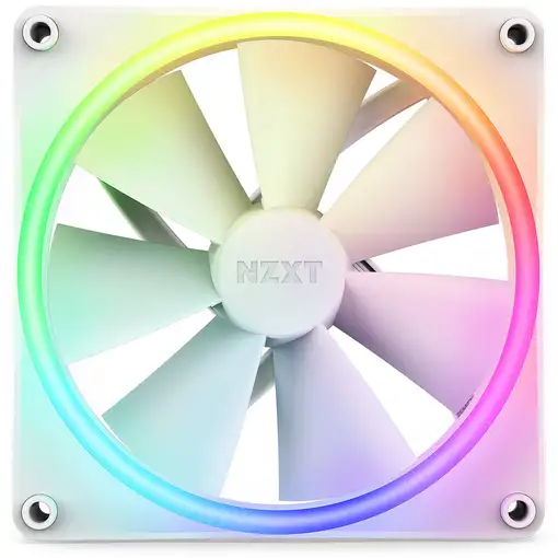 NZXT F140 RGB DUO Ventilador 14 cm Blanco 1 pieza(s)