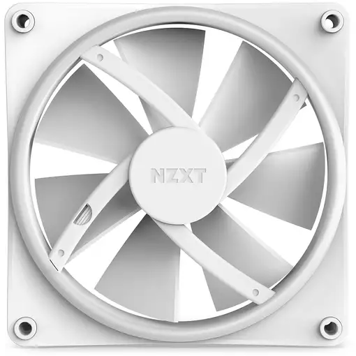 NZXT F140 RGB DUO Ventilador 14 cm Blanco 1 pieza(s)