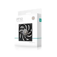 DeepCool FT12 Carcasa del ordenador Ventilador 12 cm Negro 1 pieza(s)