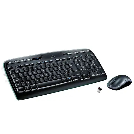 Logitech Wireless Combo MK330 teclado Ratón incluido Oficina USB QWERTY Español Ne