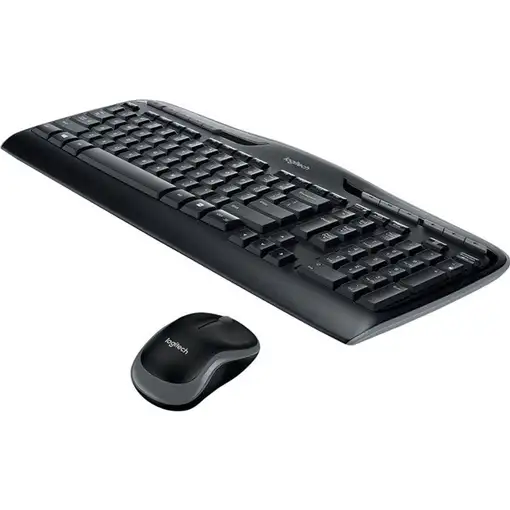 Logitech MK330 teclado Ratón incluido Oficina USB QWERTY Español Negro, Gris