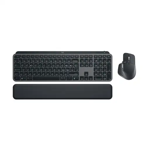Logitech 920-011609 teclado Ratón incluido Oficina RF Wireless + Bluetooth QWERTY