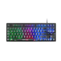Mars Gaming Combo RGB Teclado y Ratón, Diseño TKL, Layout Español, MCPTKLES, Color