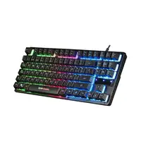 Mars Gaming Combo RGB Teclado y Ratón, Diseño TKL, Layout Español, MCPTKLES, Color