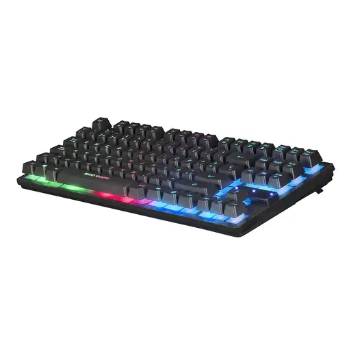 Mars Gaming Combo RGB Teclado y Ratón, Diseño TKL, Layout Español, MCPTKLES, Color