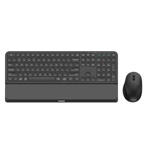 Philips 6000 series SPT6607B/34 teclado Ratón incluido Hogar RF Wireless + Bluetoo