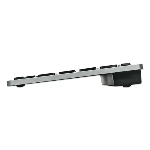 Manhattan 180559 teclado Oficina RF Wireless + Bluetooth QWERTZ Alemán Negro, Gris