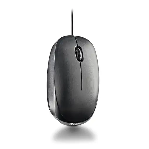 NGS FLAME-C ratón Universal Ambidextro USB Tipo C Óptico 1000 DPI