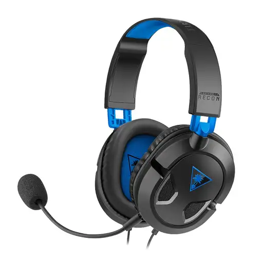Turtle Beach Recon 50 Auriculares Alámbrico Diadema Juego Negro, Azul