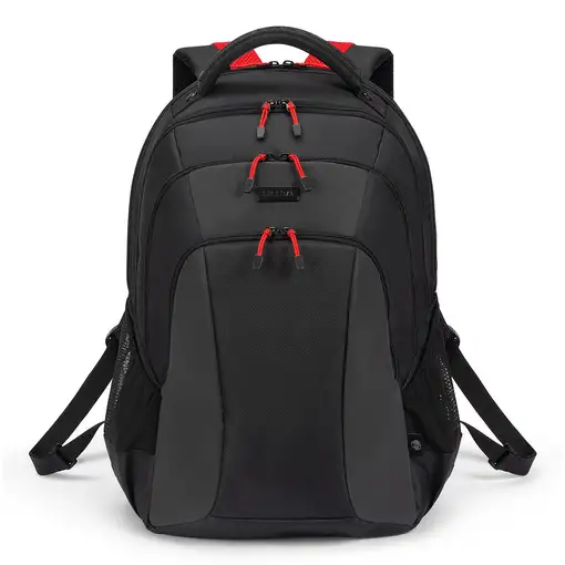 DICOTA D32119-RPET mochila Mochila informal Negro, Rojo Poliéster, Tereftalato de