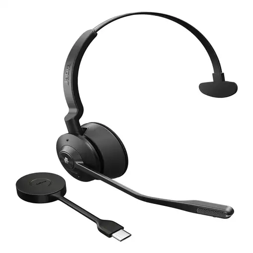 Jabra Engage 55 SE Auriculares Inalámbrico Diadema Oficina/Centro de llamadas Negr