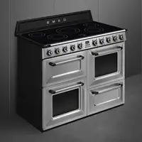 Smeg TR4110IX2 cocina Cocina independiente Eléctrico Con placa de inducción Acero