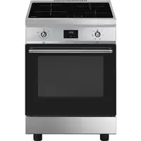 Smeg Symphony C6IMXT2 cocina Cocina independiente Eléctrico Con placa de inducción
