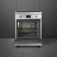 Smeg Symphony C6IMXT2 cocina Cocina independiente Eléctrico Con placa de inducción
