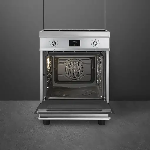 Smeg Symphony C6IMXT2 cocina Cocina independiente Eléctrico Con placa de inducción