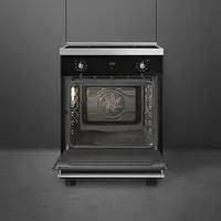 Smeg C6IPBLT2 cocina Cocina independiente Eléctrico Con placa de inducción Negro,