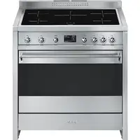 Smeg A1PYID-9 cocina Cocina independiente Eléctrico Con placa de inducción Acero i